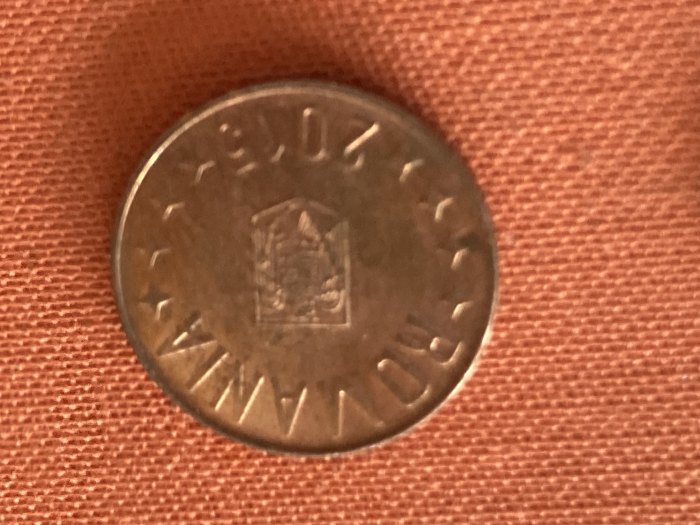  Münze Umlaufmünze Rumänien 5 Bani 2015   