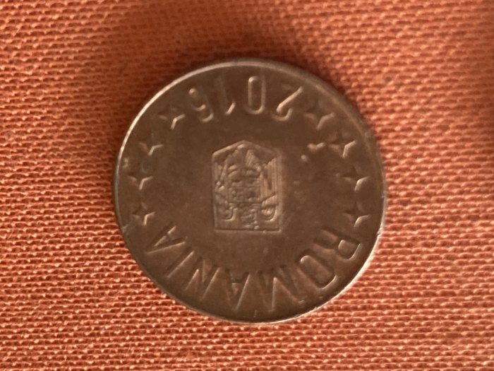  Münze Umlaufmünze Rumänien 5 Bani 2016   