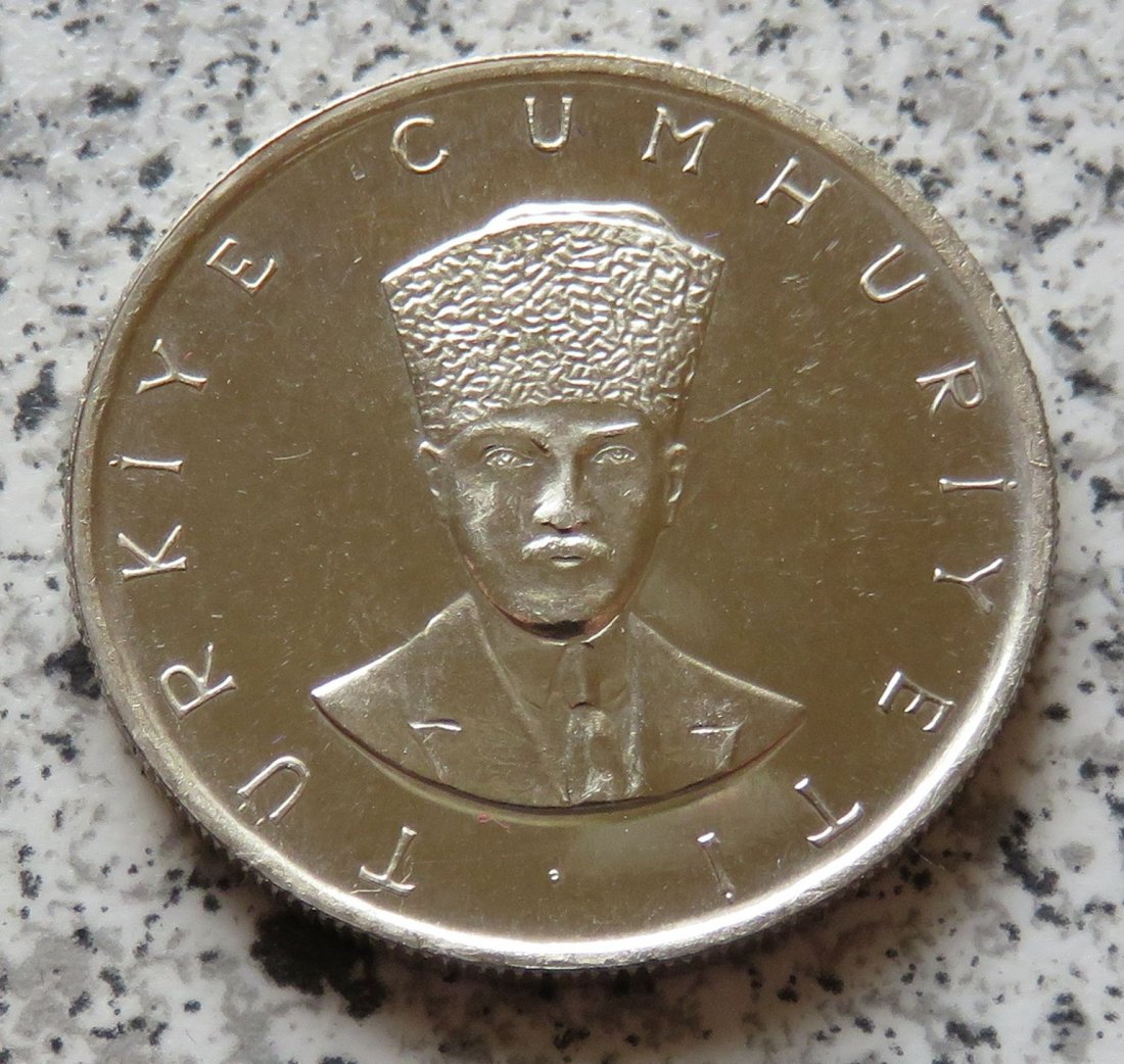  Türkei 25 Lira 1970, Silber   