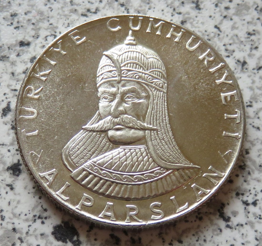 Türkei 50 Lira 1971, Silber   