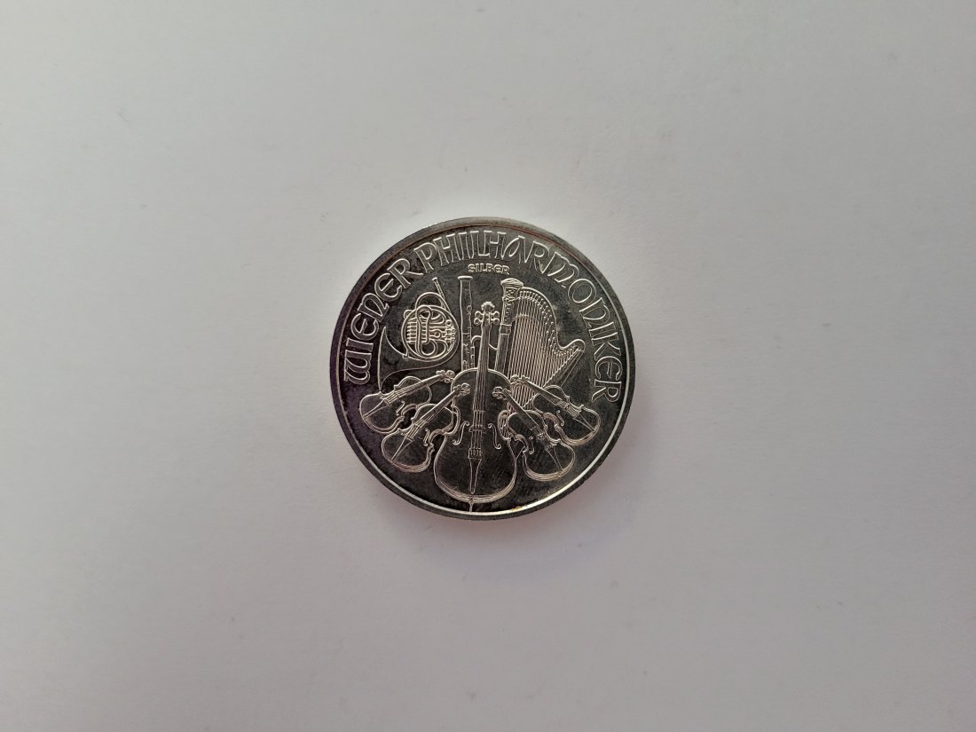  Philharmoniker 2025 1 OZ Unze silber 999 Randfehler Österreich Spittalgold9800 (1248   