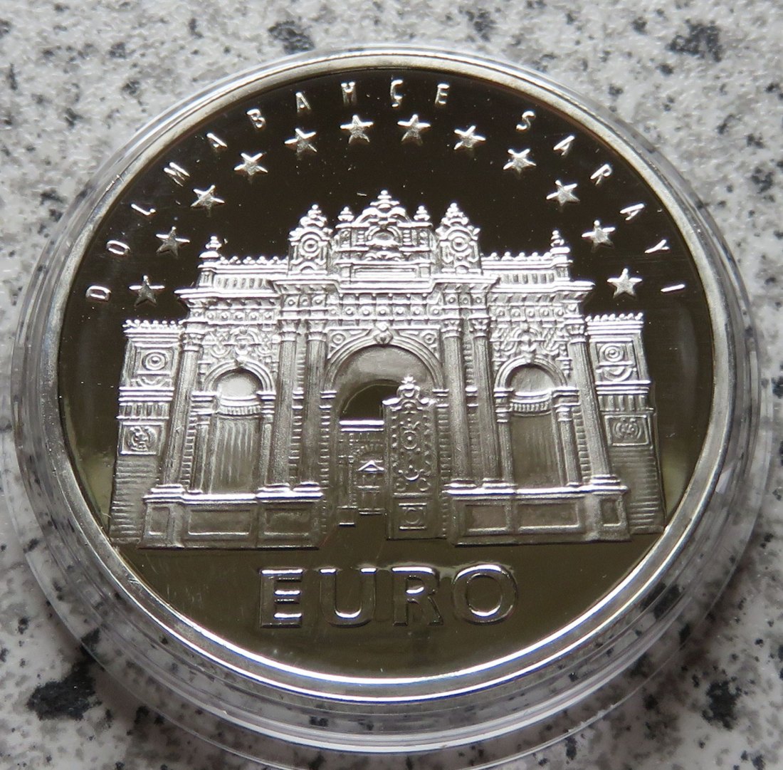  Türkei 3 Mio. Lira 1998, Euro, Auflage 1.710 Stück   