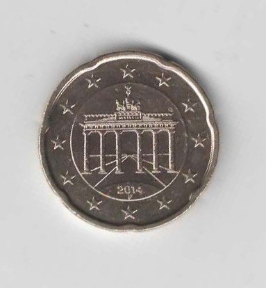  20 Cent Deutschland 2014  F (N354)   