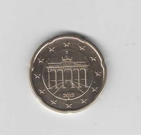  20 Cent Deutschland 2012  F (N355)   