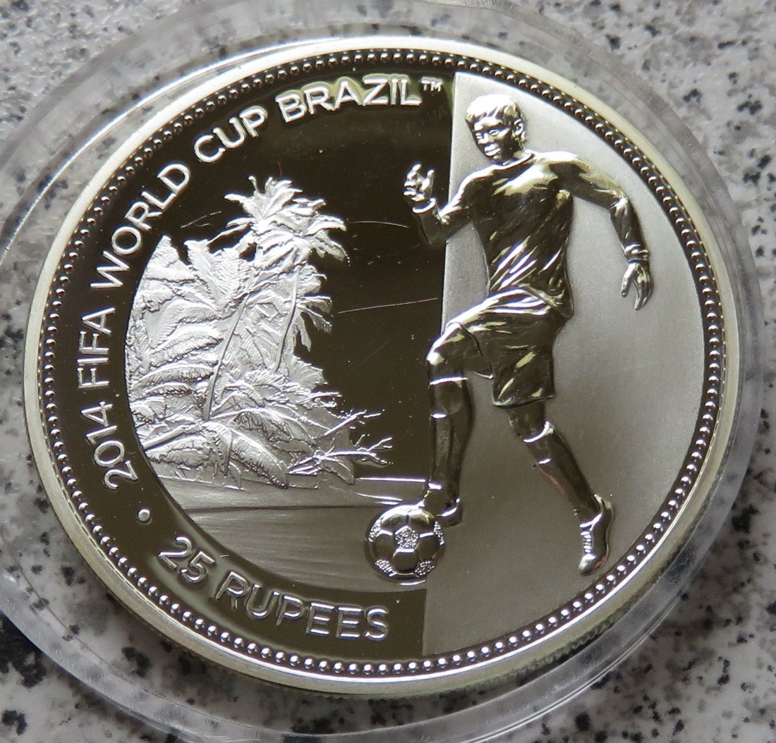  Seychellen 25 Rupees 2012   