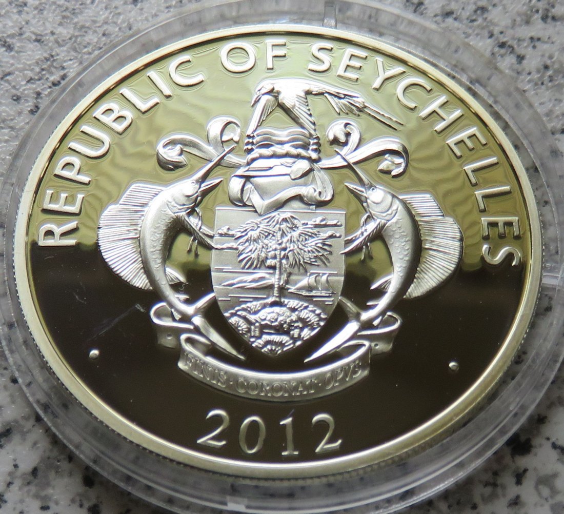 Seychellen 25 Rupees 2012   