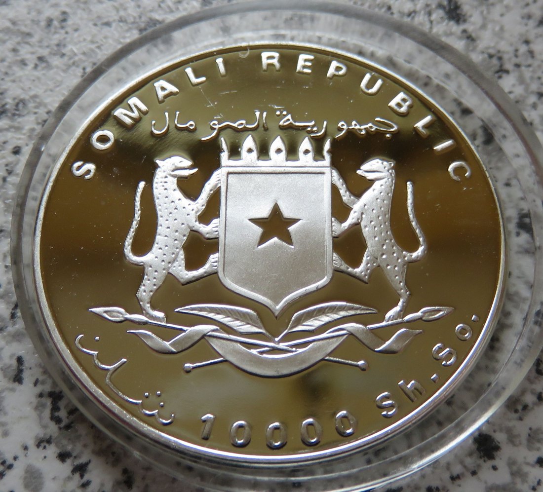  Somalia 10.000 Shillings 2000 Millennium   