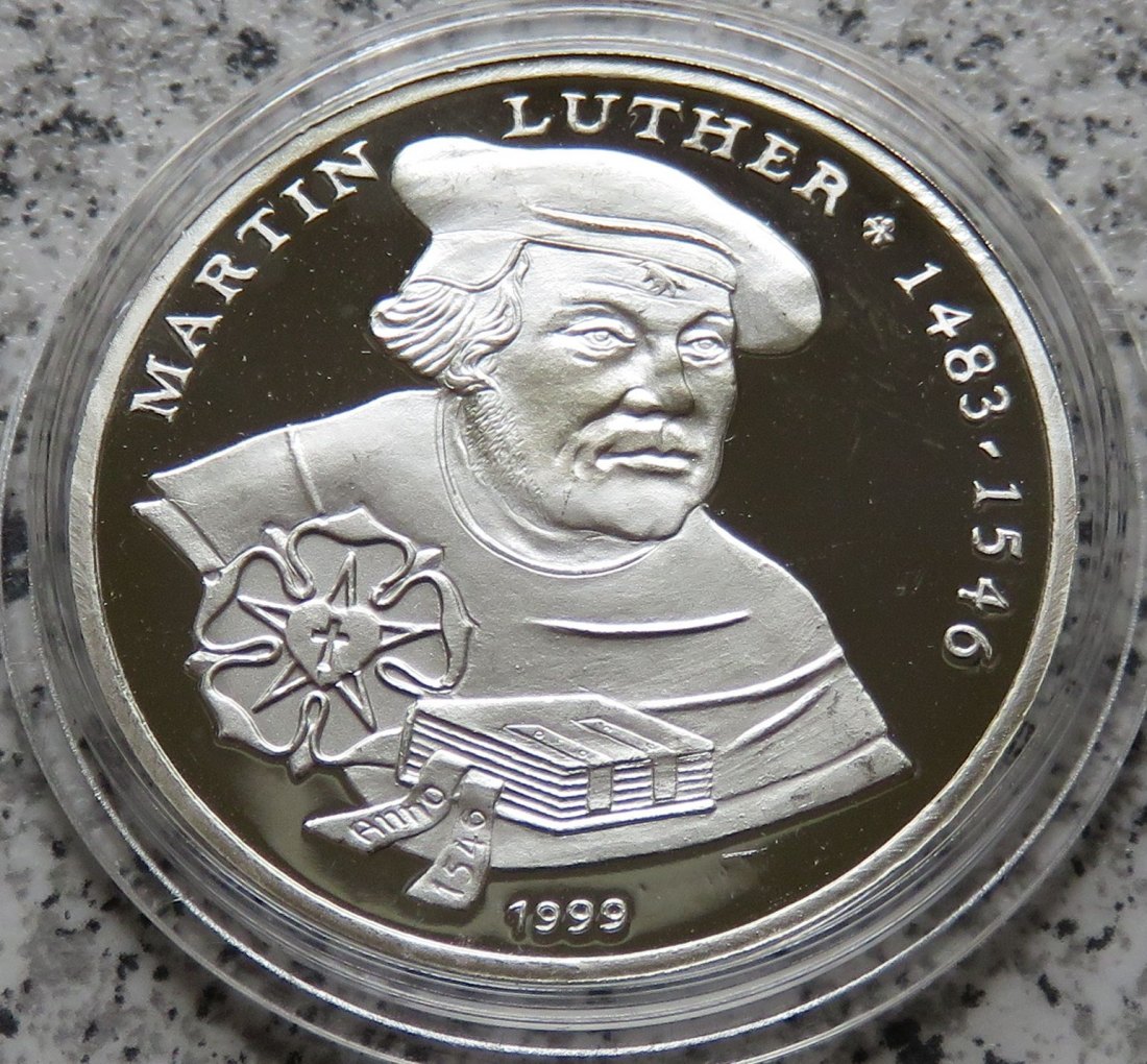  Togo 1000 Francs 1999 Martin Luther   