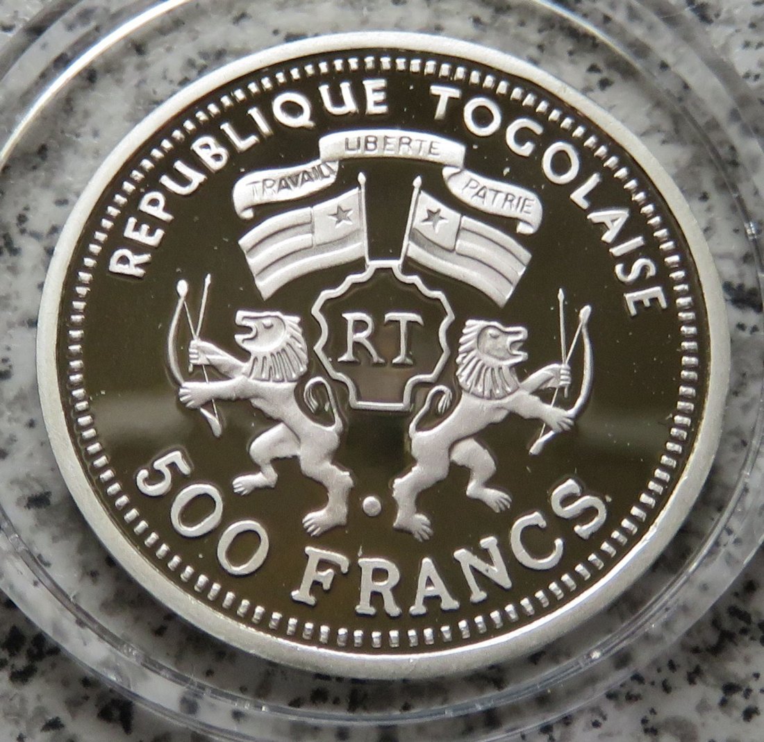  Togo 500 Francs 1999 Mondlandung   