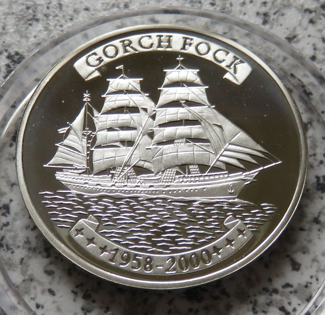  Togo 500 Francs 2000 Gorch Fock   