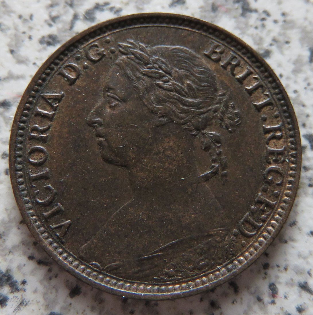  Großbritannien 1 Farthing 1881 H   