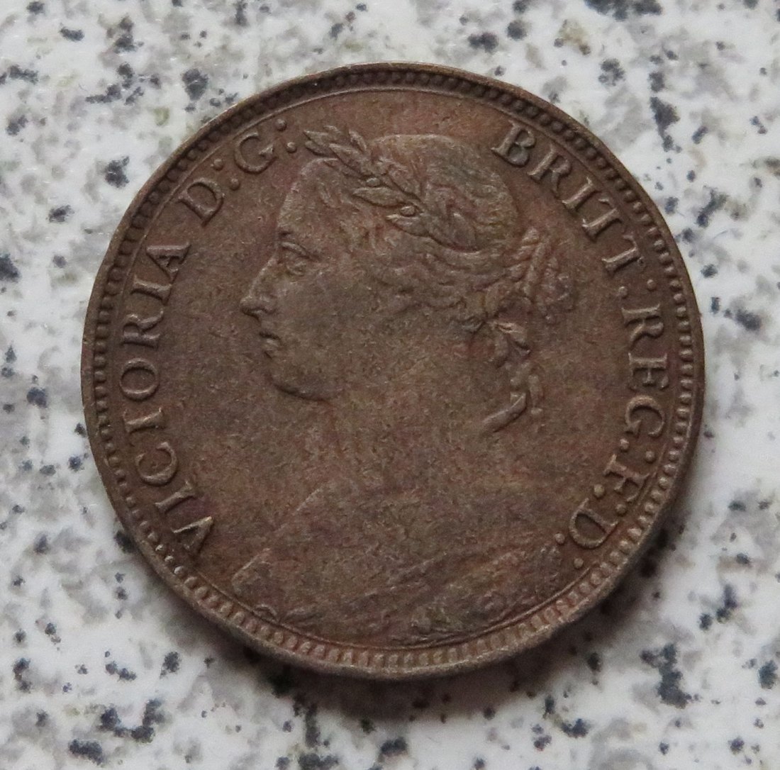  Großbritannien 1 Farthing 1886   