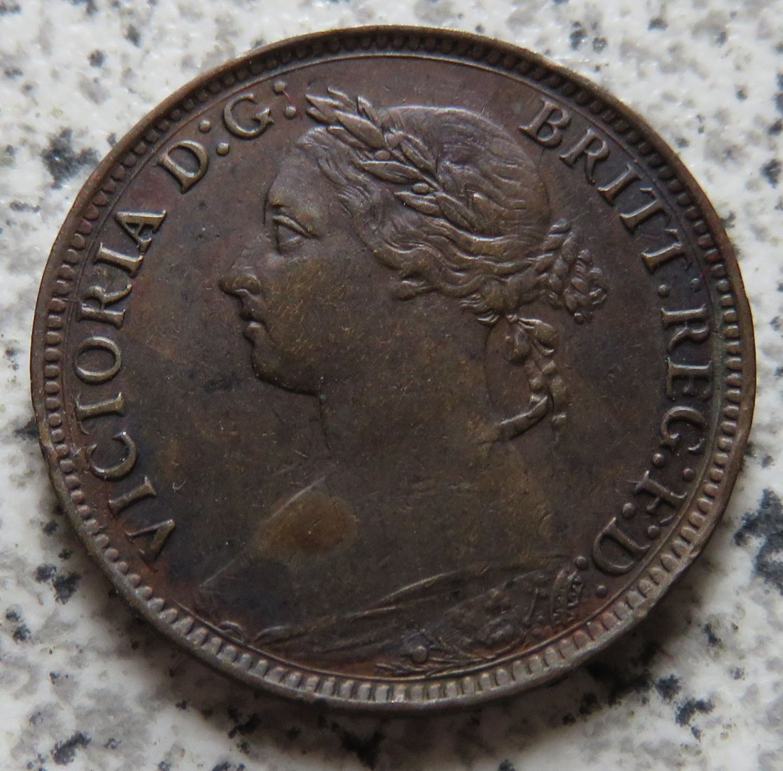  Großbritannien 1 Farthing 1888   