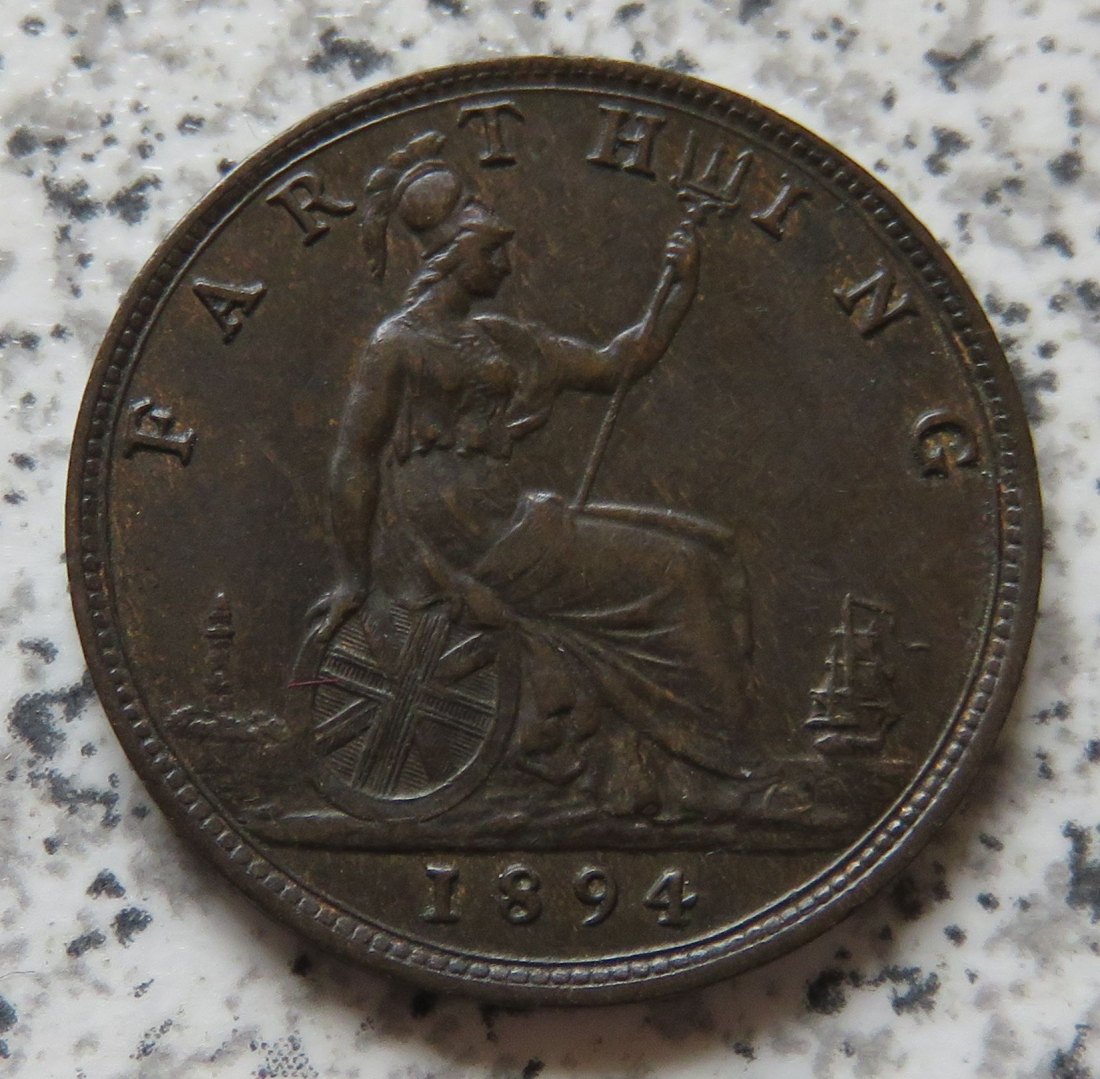  Großbritannien 1 Farthing 1894   