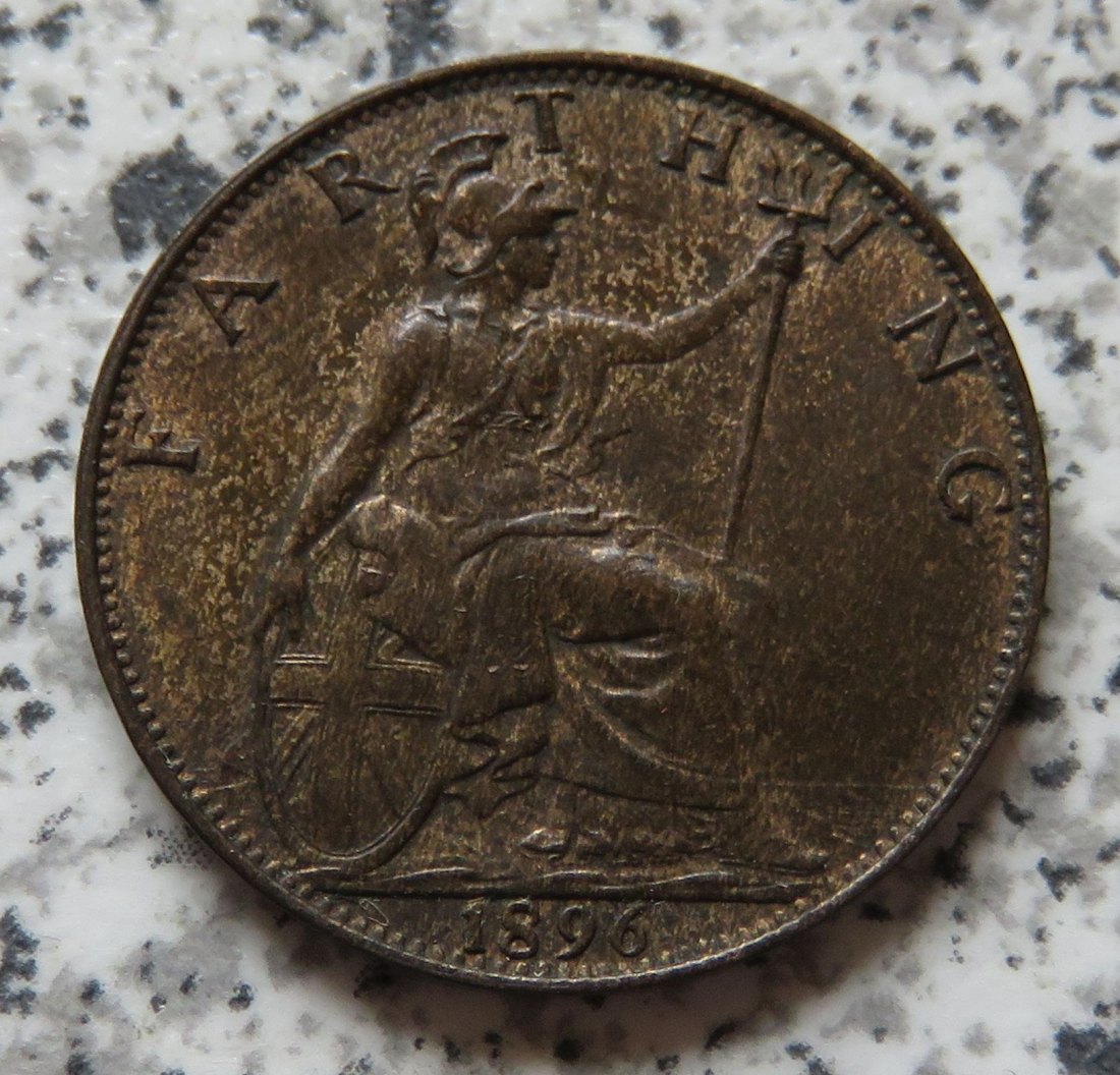  Großbritannien 1 Farthing 1896   