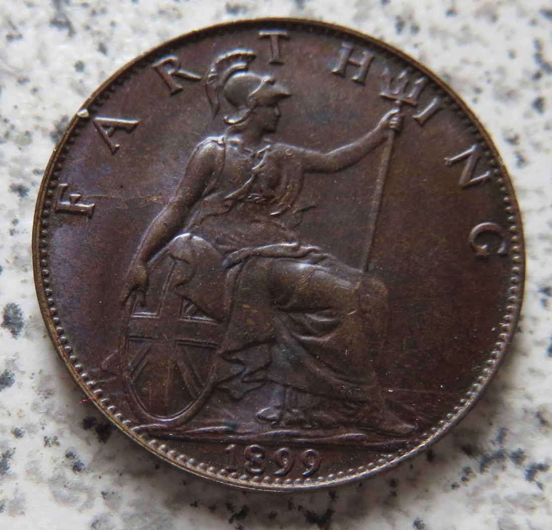  Großbritannien 1 Farthing 1899   