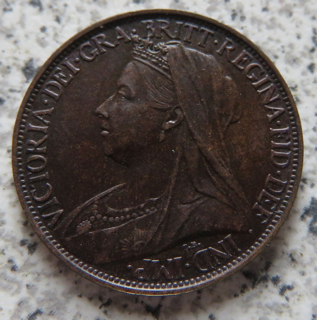  Großbritannien 1 Farthing 1899   
