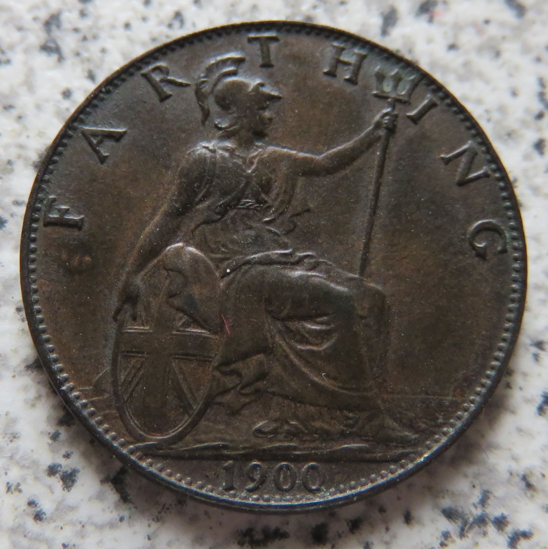  Großbritannien 1 Farthing 1900   