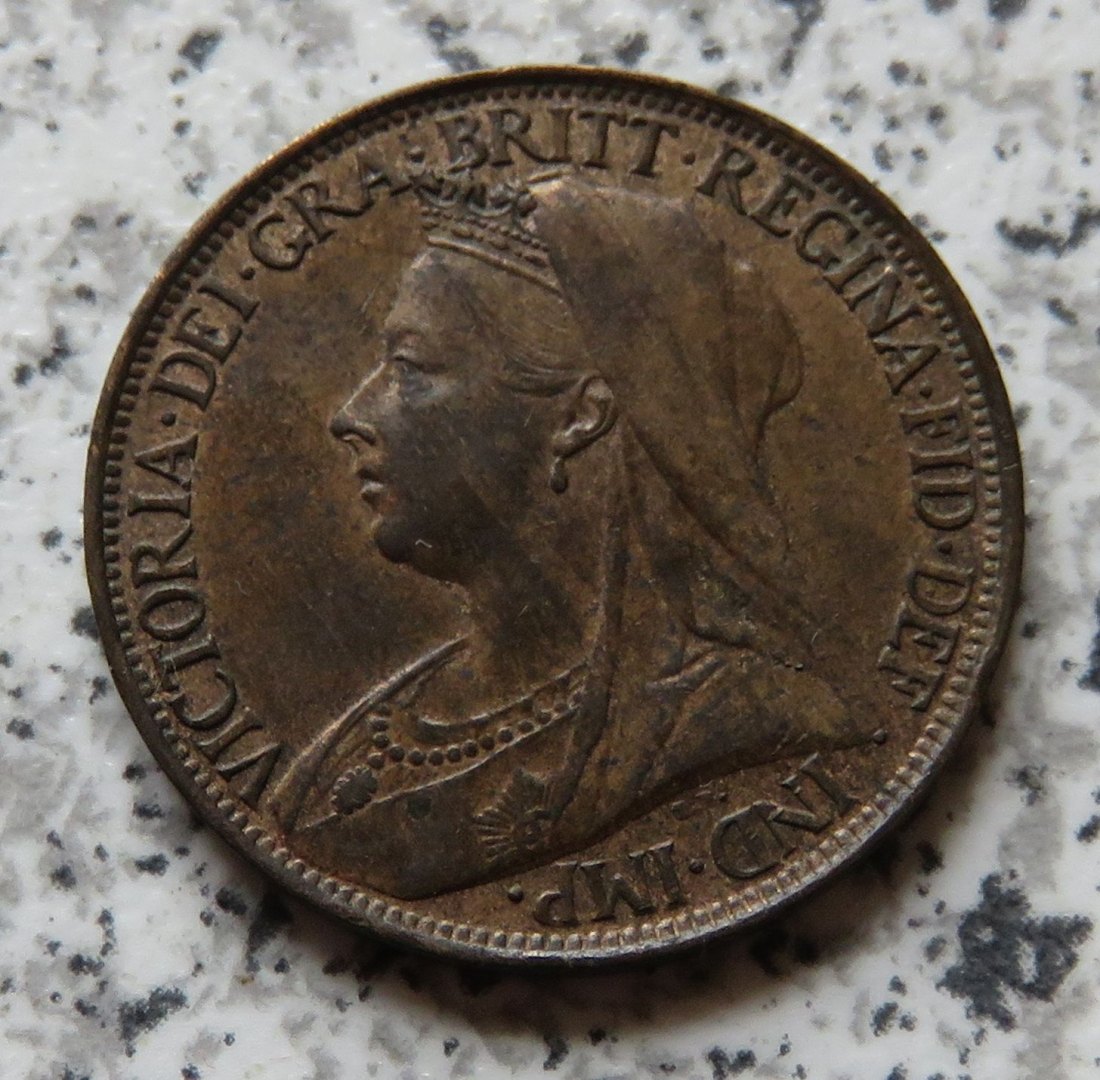  Großbritannien 1 Farthing 1901   