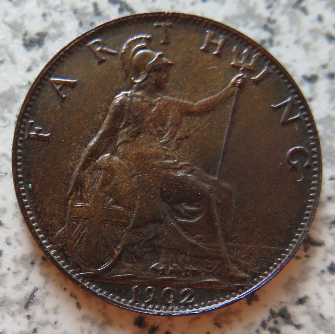  Großbritannien 1 Farthing 1902   