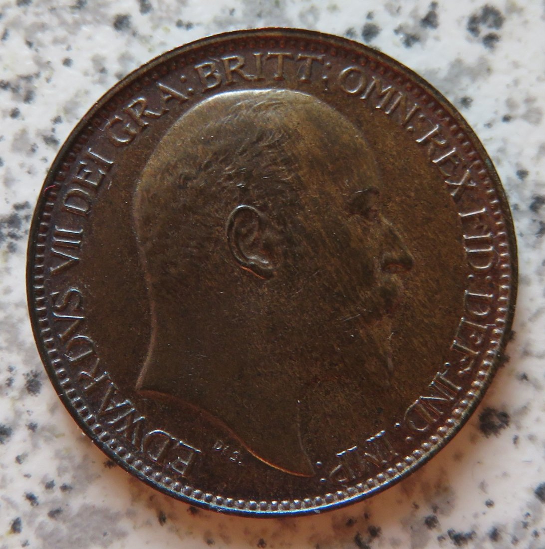  Großbritannien 1 Farthing 1902   