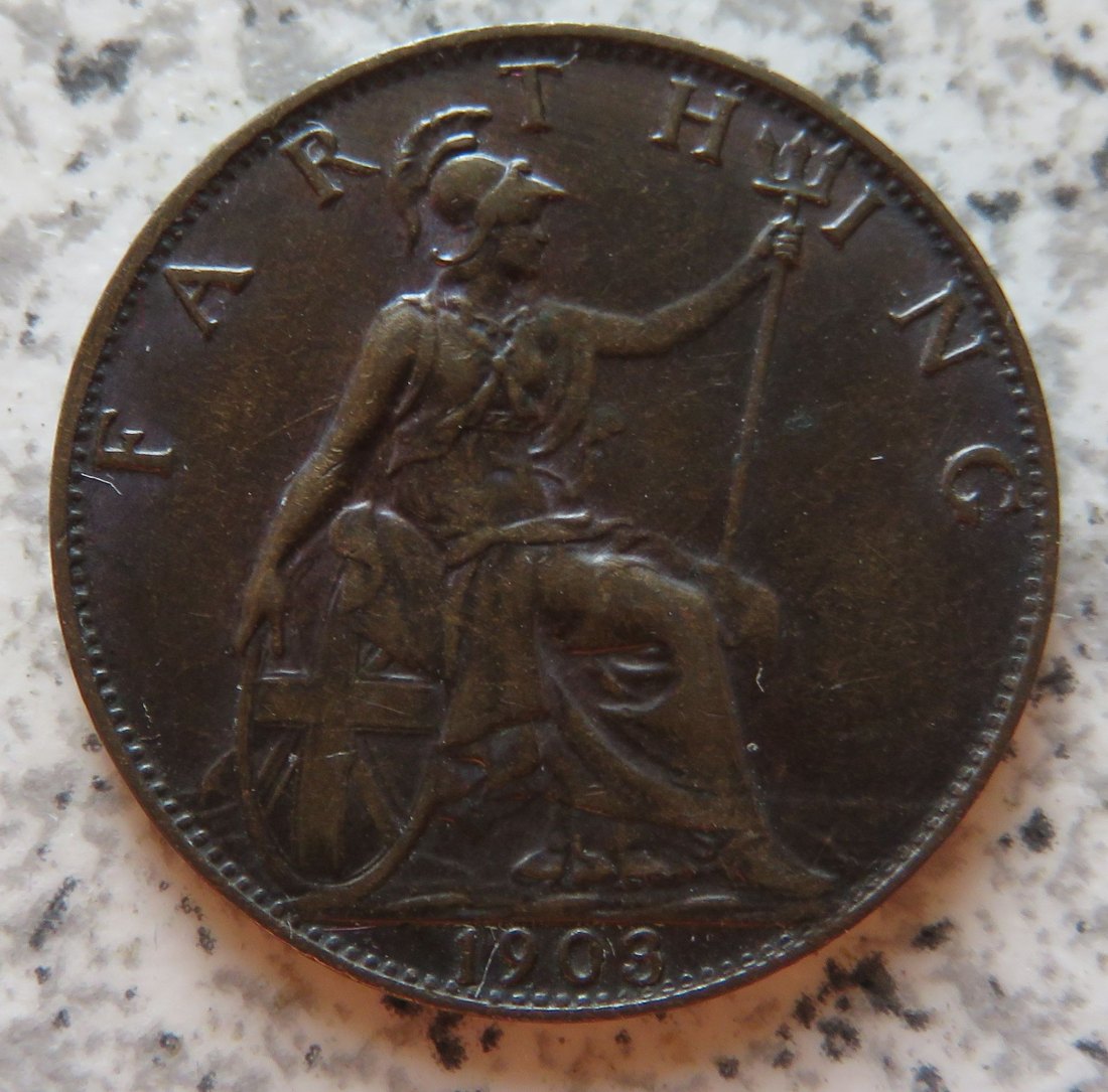  Großbritannien 1 Farthing 1903   