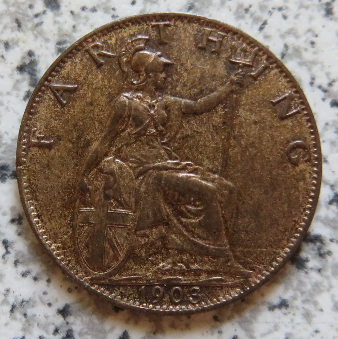  Großbritannien 1 Farthing 1903   
