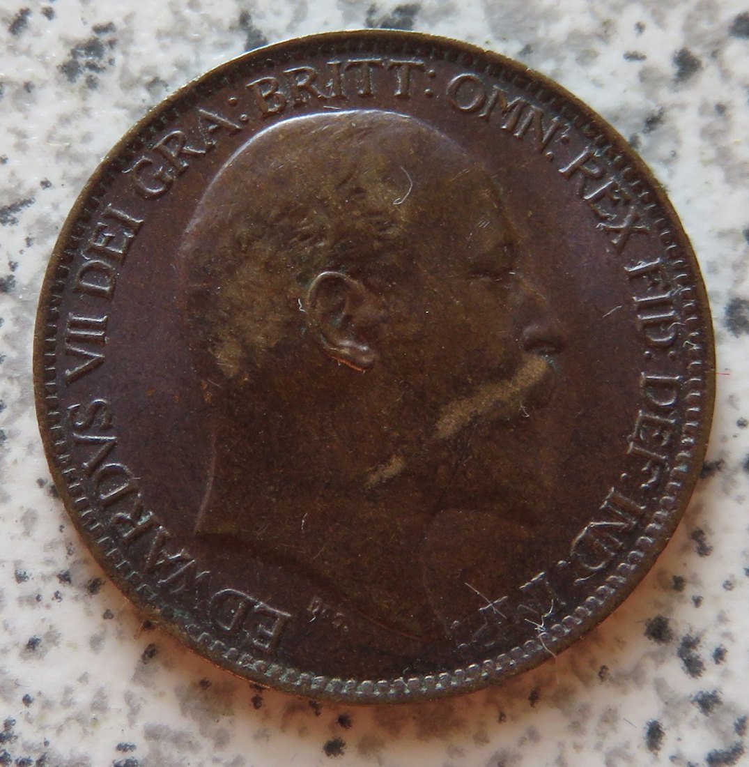  Großbritannien 1 Farthing 1906   