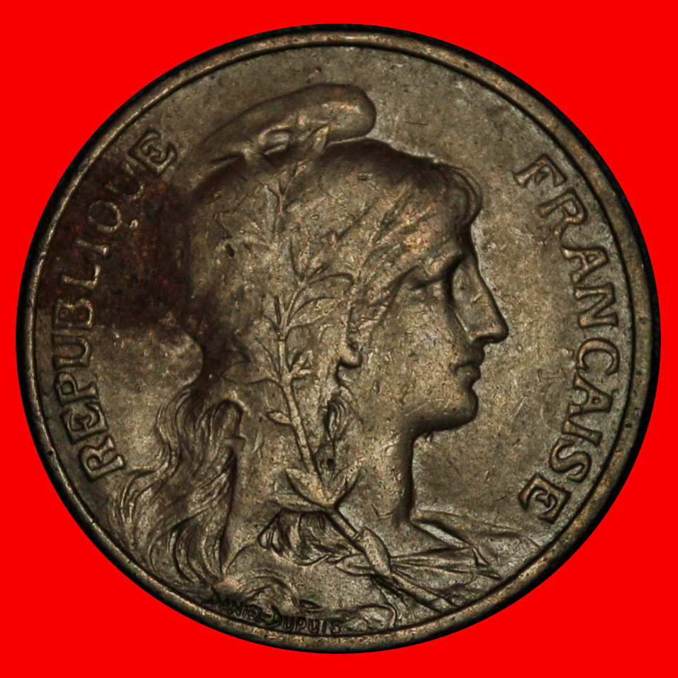  Ⰶ LIBERTY (1897-1921): FRANCE ★ 5 CENTIMES 1920 UNCOMMON! ★LOW START ★ NO RESERVE!   