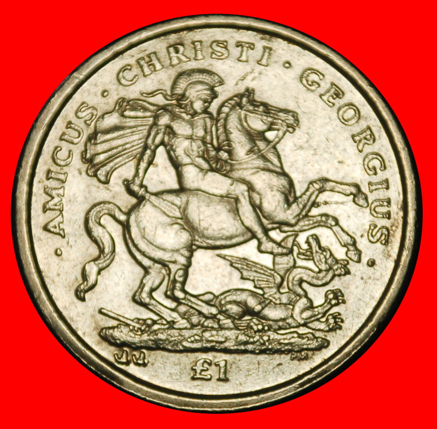Ⰶ GROSSBRITANNIEN: GIBRALTAR ★ 1 PFUND 303-2003AA! DRACHEN ASTRONOMIE SELTEN! ★OHNE VORBEHALT!