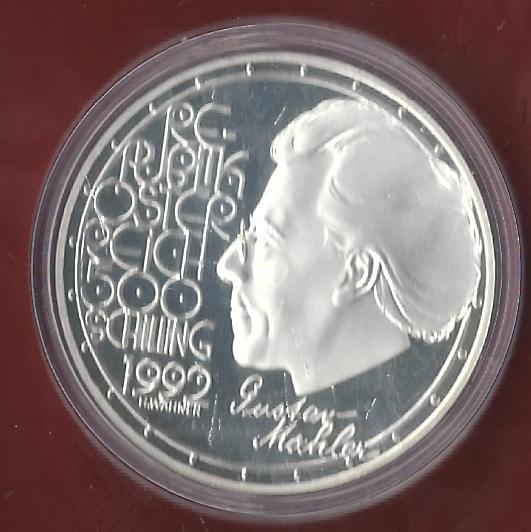  Österreich 500 Schilling 1992 PP 35 Euro Nennwert Münzankauf Koblenz Frank Maurer AK 70   