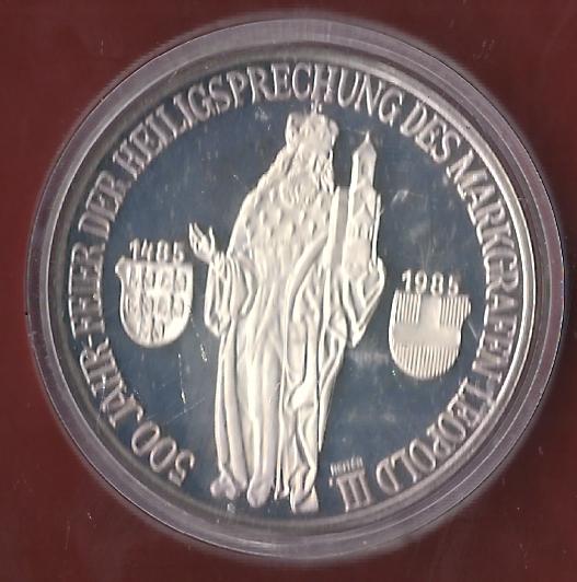  Österreich 500 Schilling 1985 PP 35 Euro Nennwert Münzankauf Koblenz Frank Maurer AK 76   