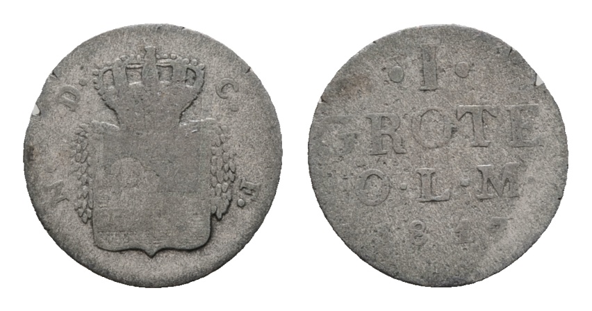  Altdeutschland; Kleinmünze 1817   