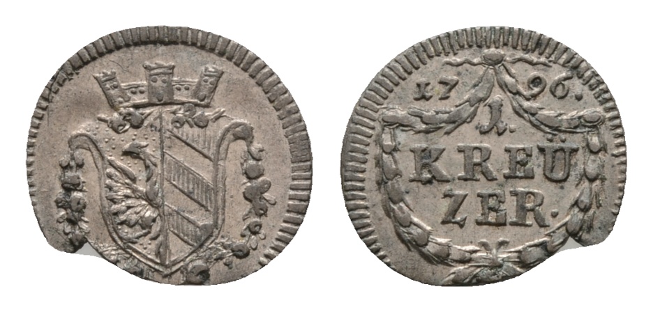  Altdeutschland; Kleinmünze 1796   