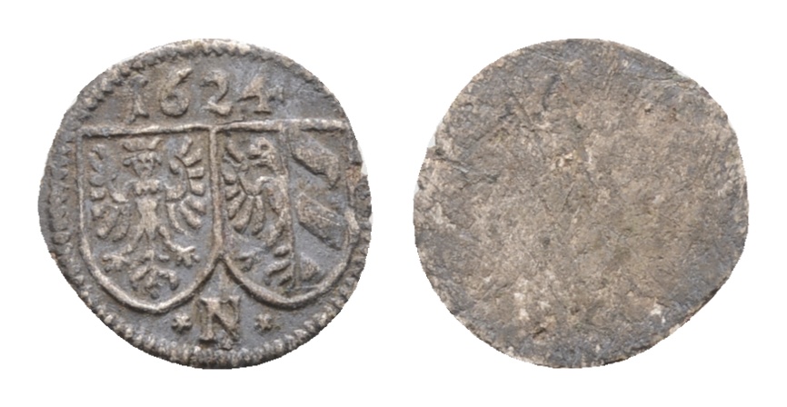  Altdeutschland; Kleinmünze 1624   