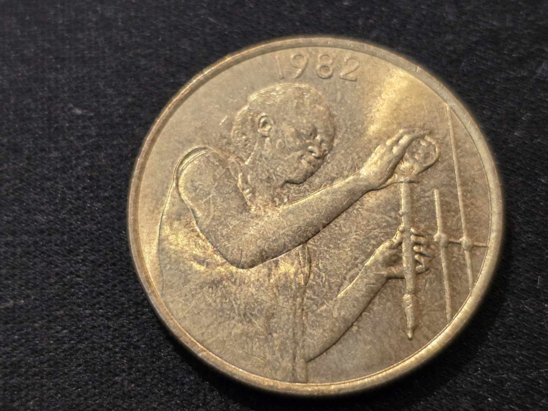 West Afrikanische Staten 25 Franc 1982 VZ   