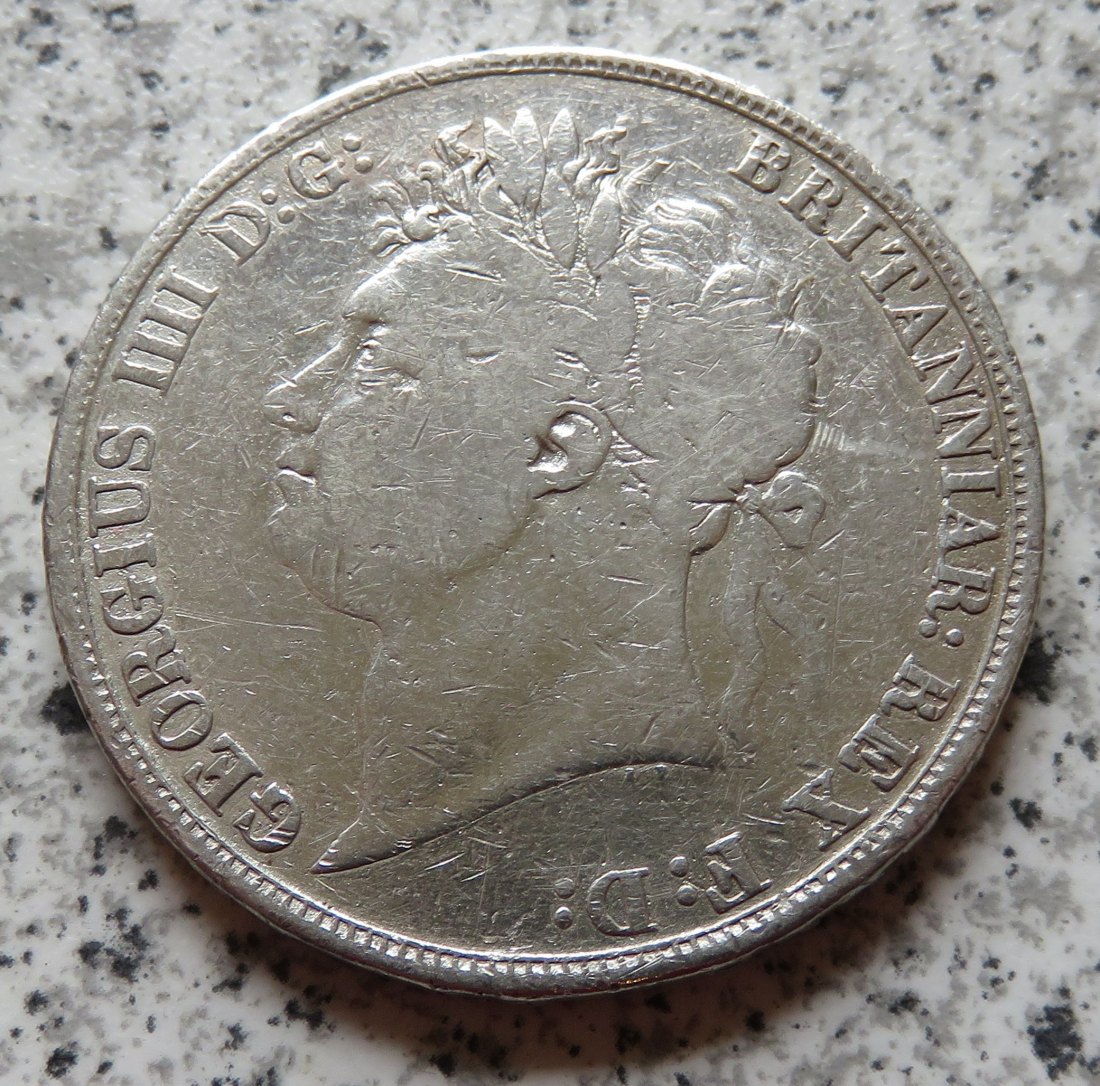  Großbritannien 1 Crown 1822   