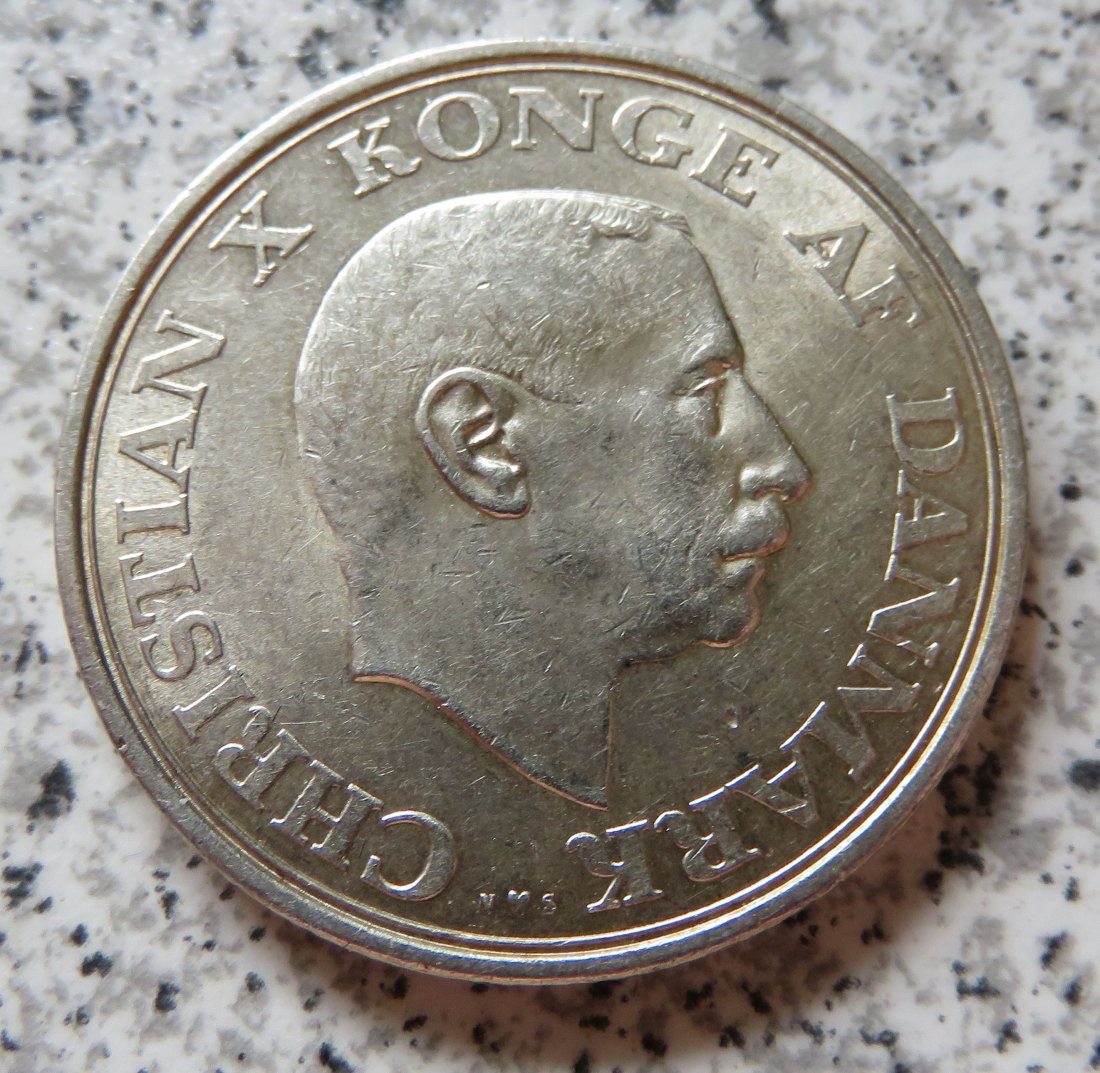  Dänemark 2 Kroner 1937   