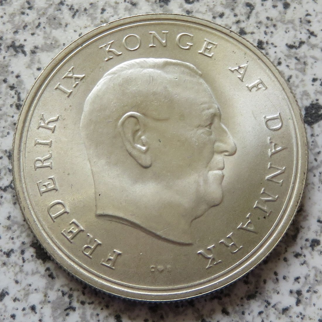  Dänemark 10 Kroner 1967   
