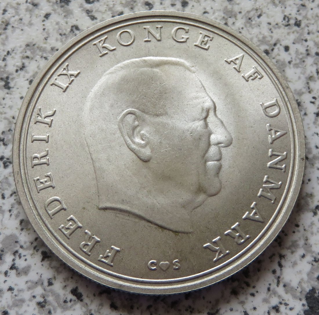  Dänemark 10 Kroner 1968   