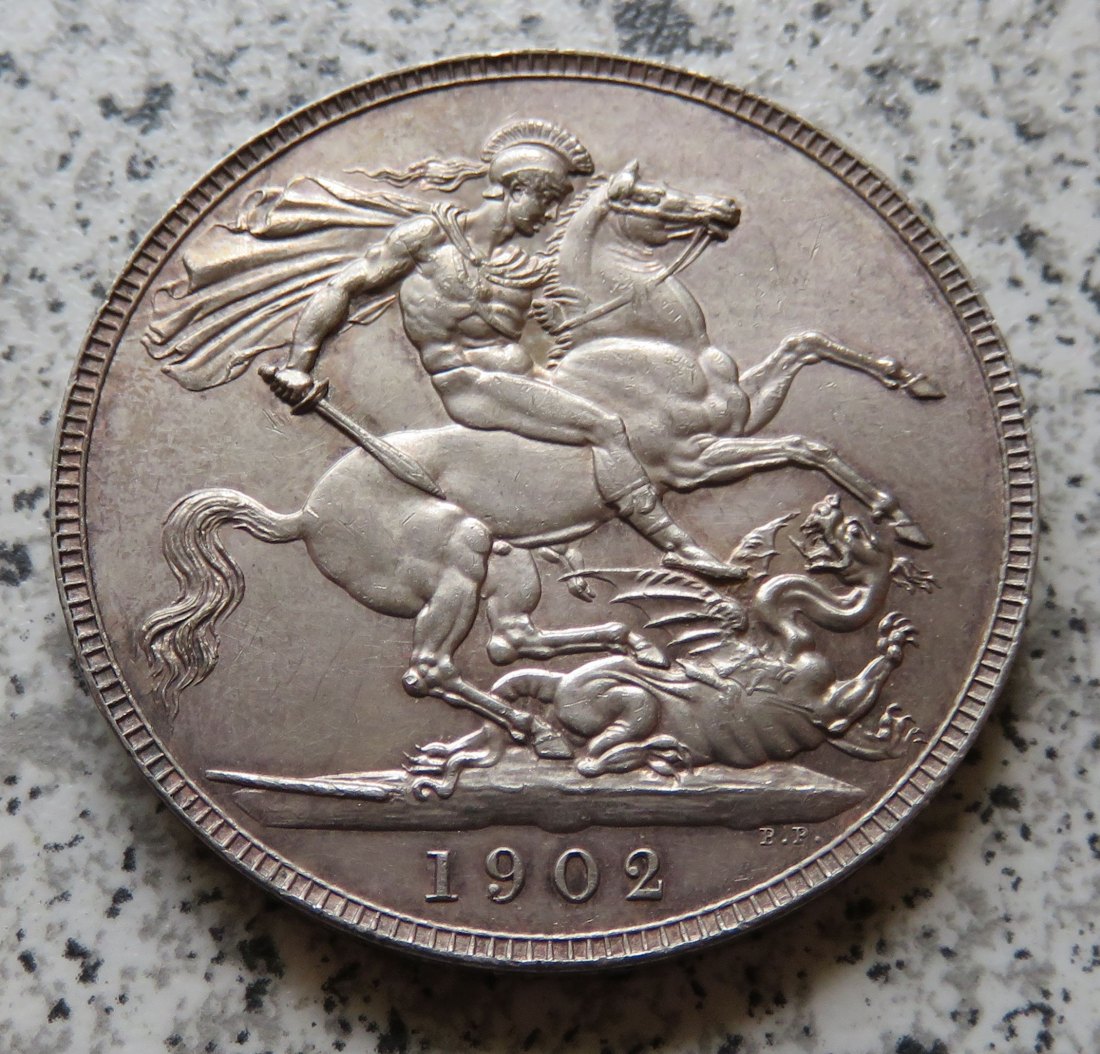  Großbritannien 1 Crown 1902   