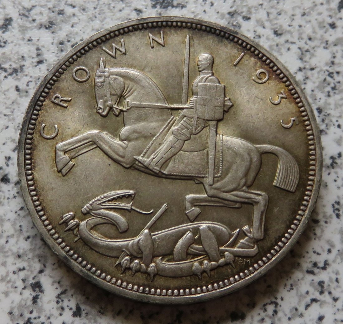  Großbritannien 1 Crown 1935   
