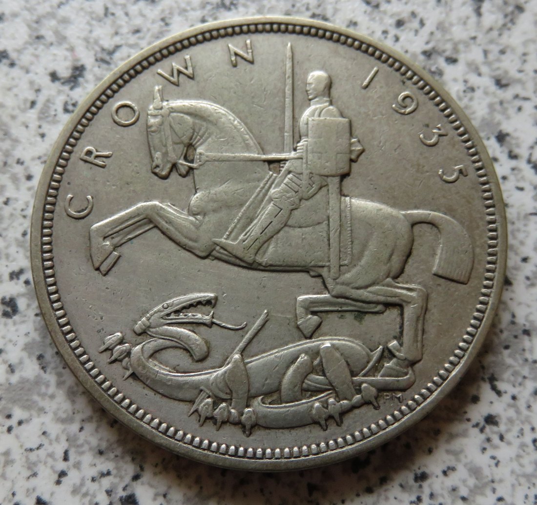  Großbritannien 1 Crown 1935   