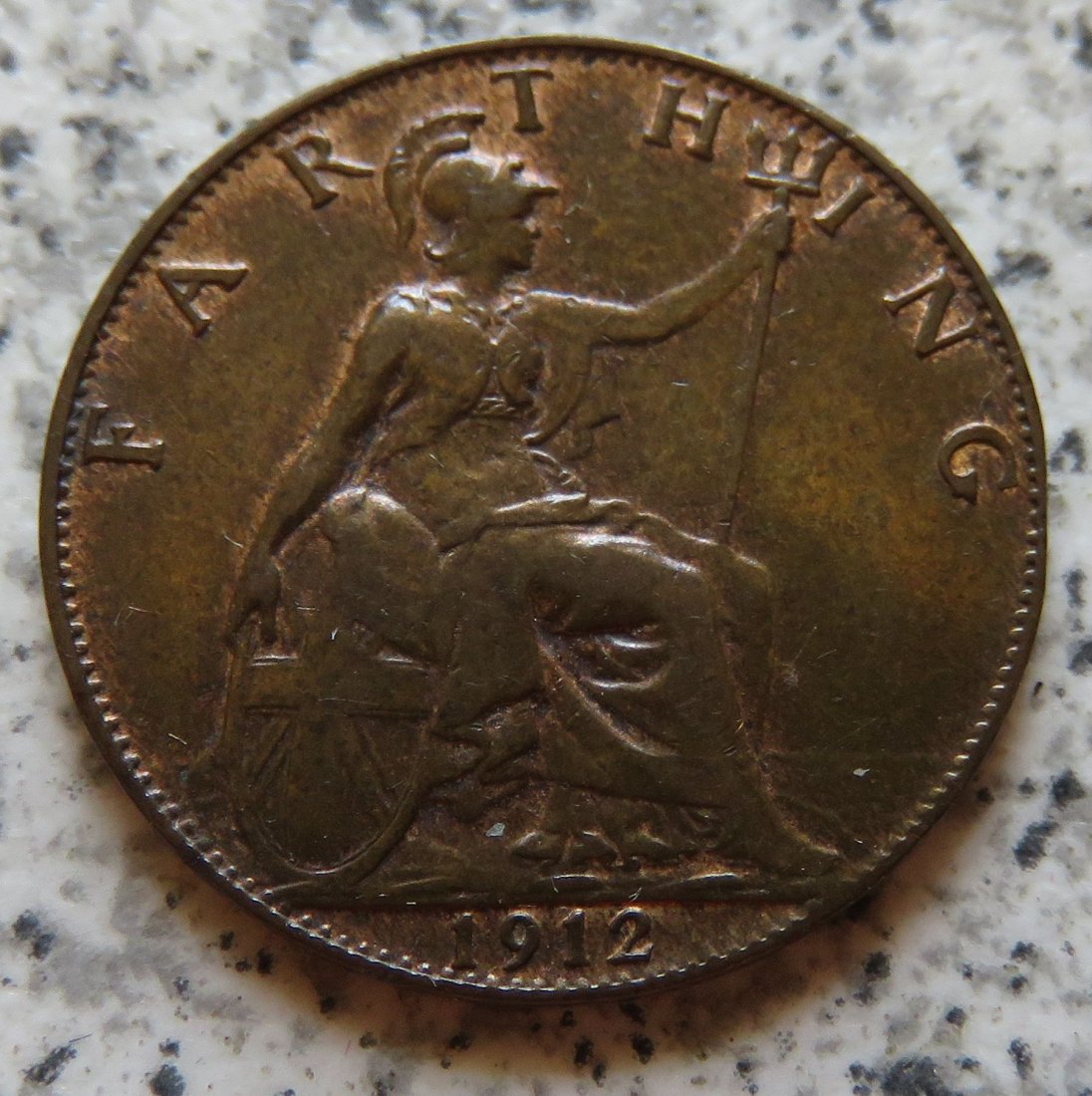  Großbritannien 1 Farthing 1912   