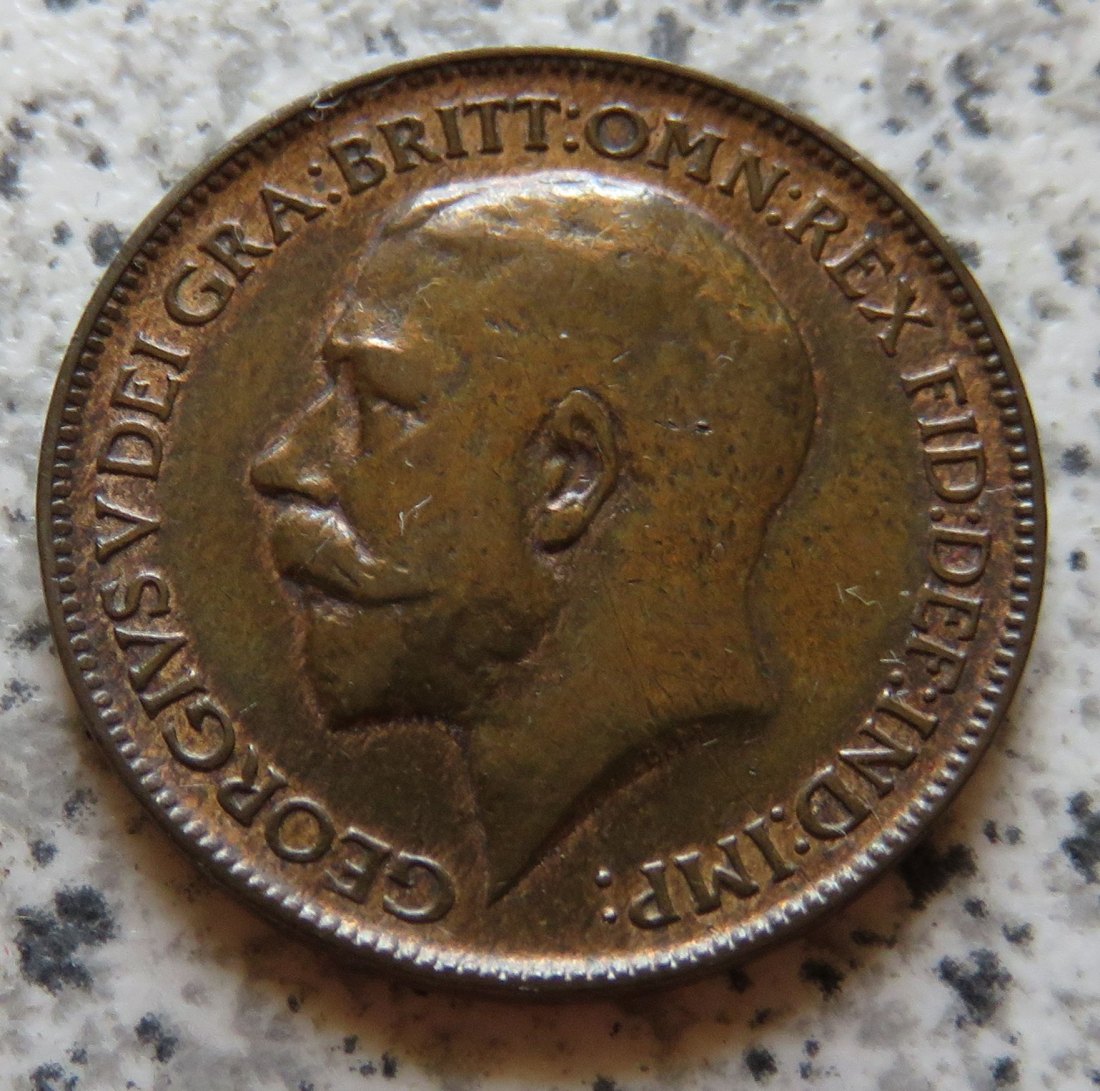  Großbritannien 1 Farthing 1912   