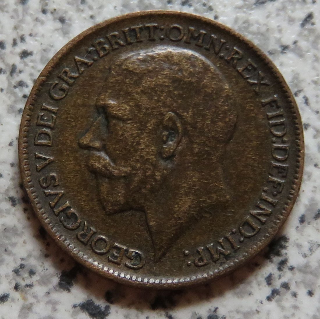  Großbritannien 1 Farthing 1912   