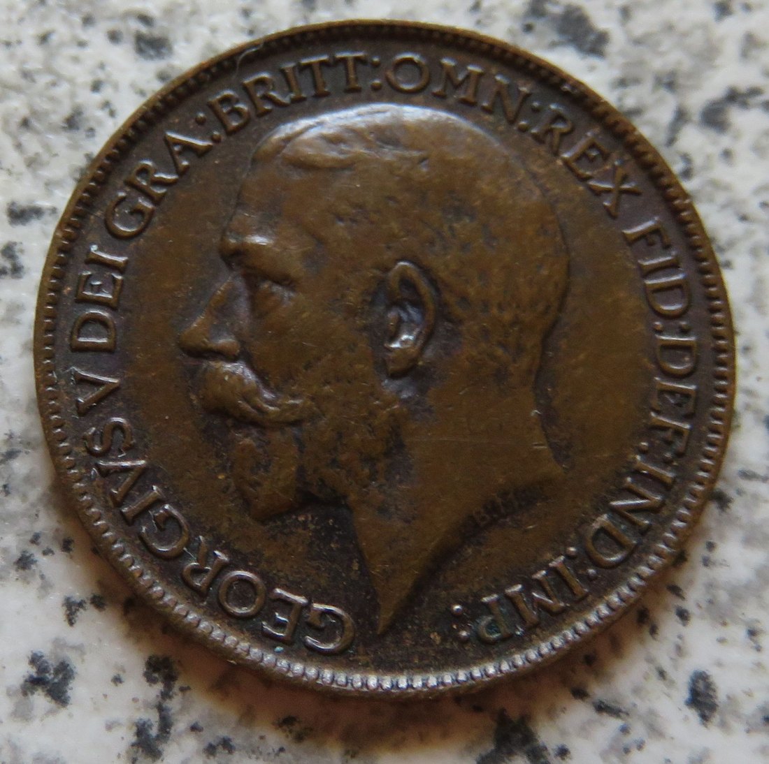  Großbritannien 1 Farthing 1914   
