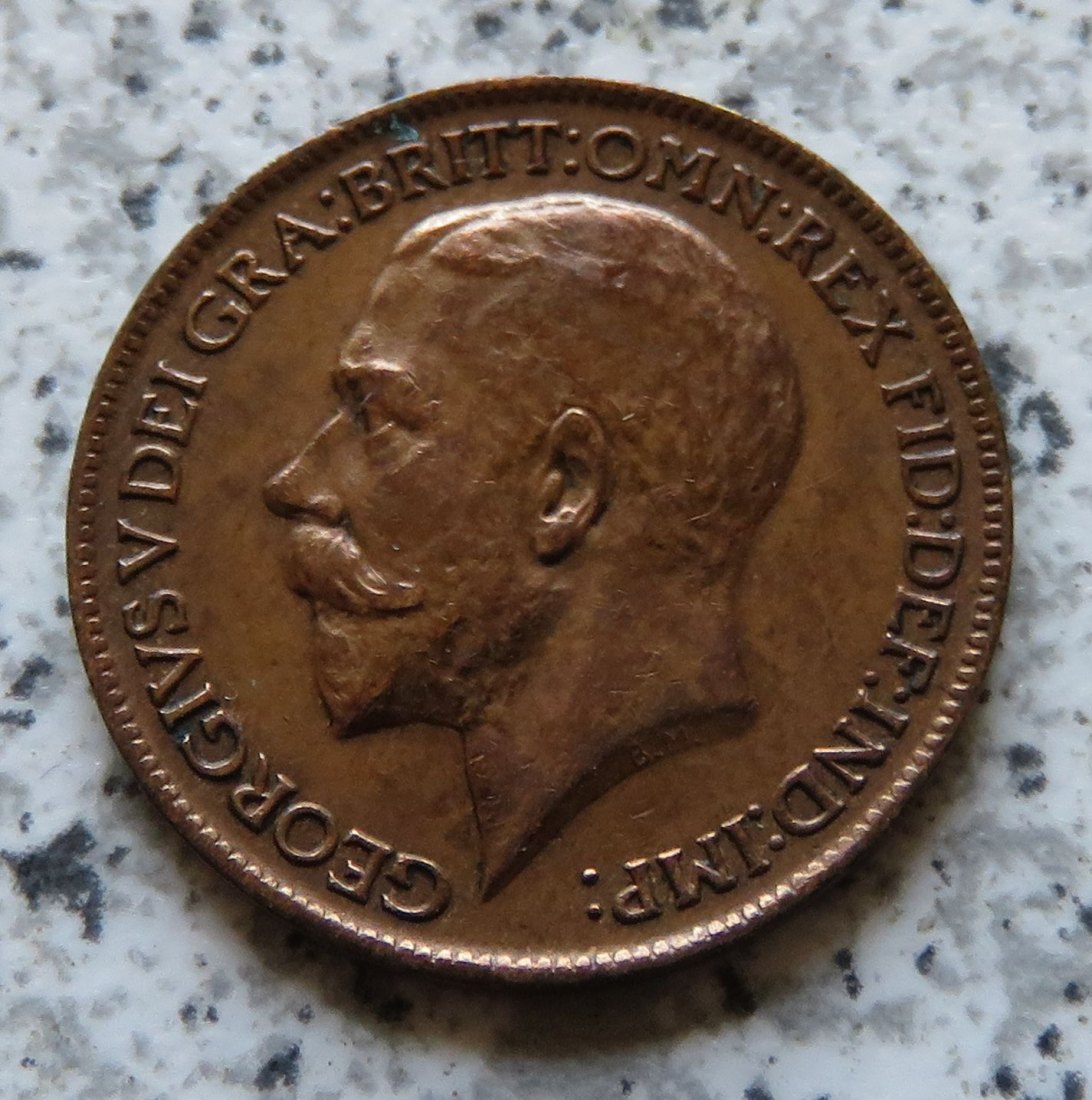  Großbritannien 1 Farthing 1914   