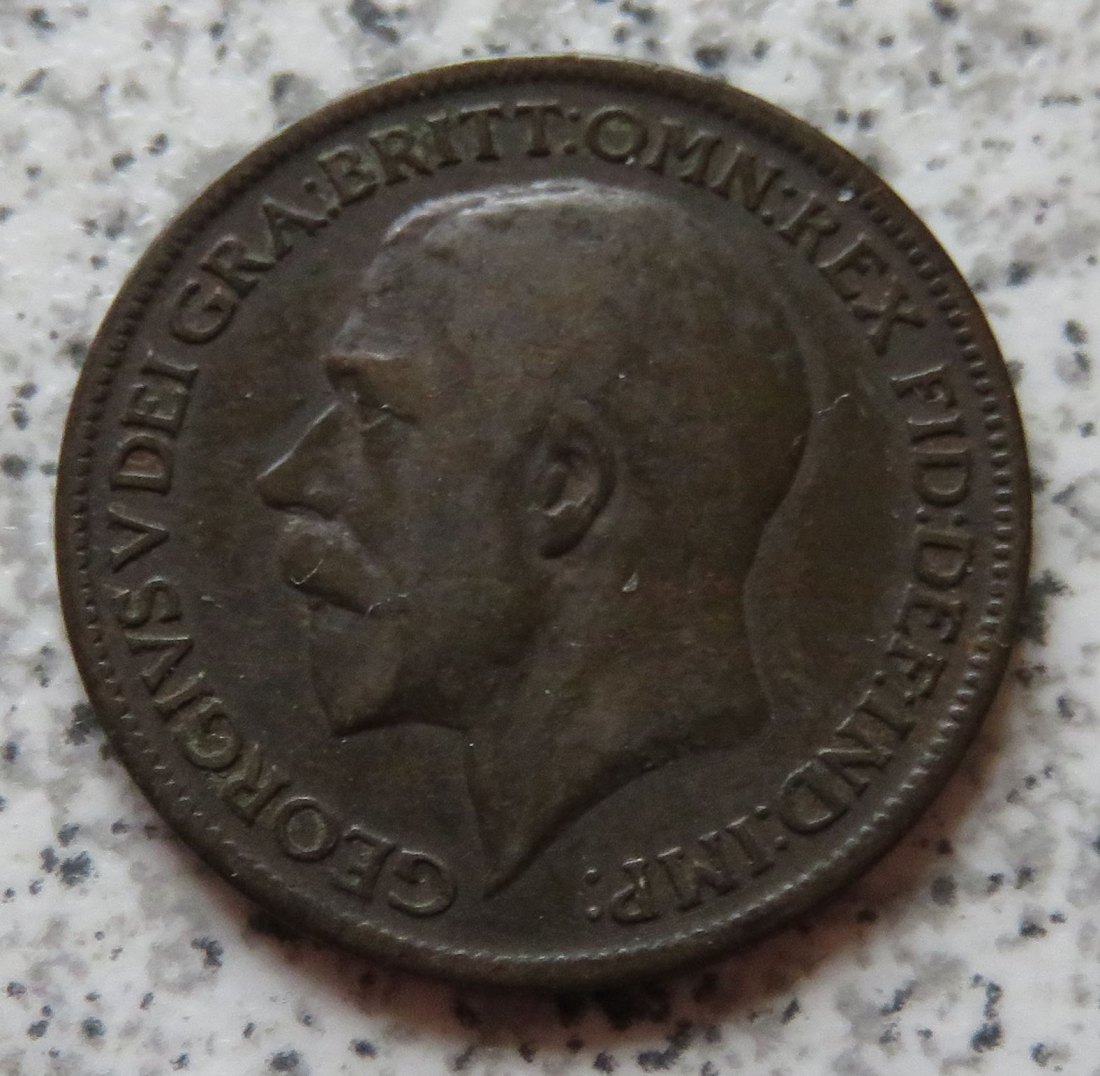  Großbritannien 1 Farthing 1915   