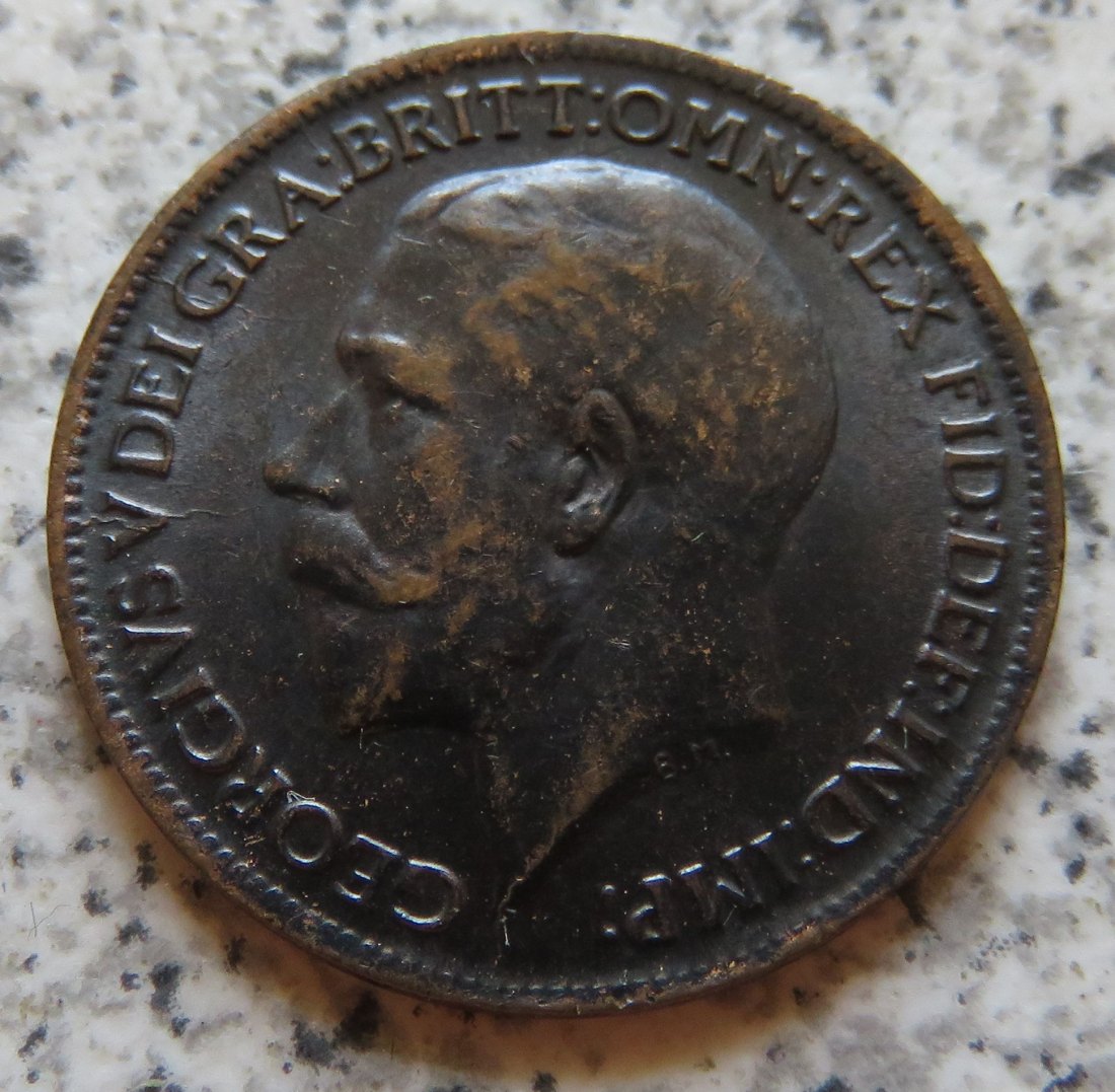  Großbritannien 1 Farthing 1916   